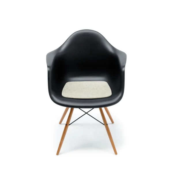 HEY-SIGN EAMES PLASTIC ARMCHAIR Gepolsterte Sitzauflage – 37×35 Cm – Marmor 3