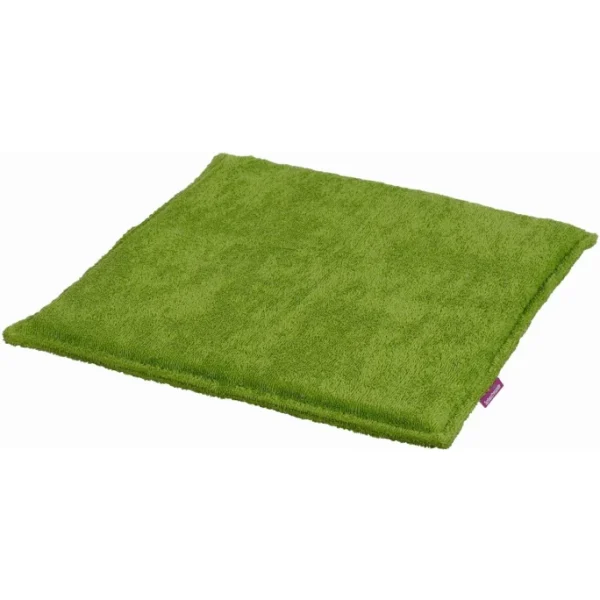 Farbenfreunde Fresh Frottee Sitzkissen Gefüllt – 40x40x2 Cm – Kresse 1