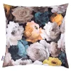 TOM TAILOR VELVET FLOWERS Kissenhülle – 60×60 Cm – Braun 5