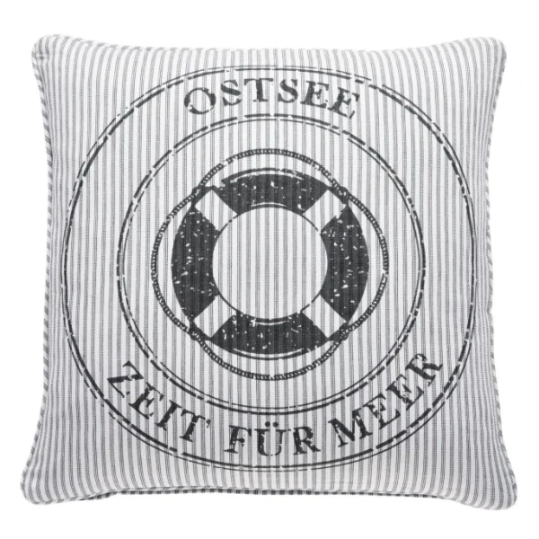 Pad OCEAN Kissenhülle – 45×45 Cm – Grey Ostsee 1