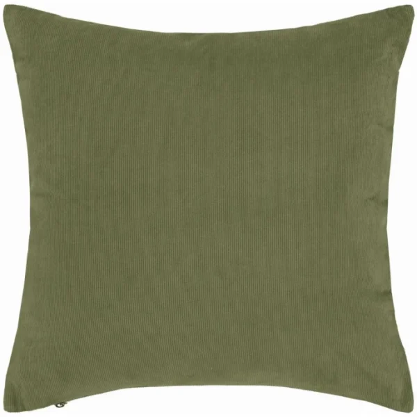 Essenza Home Essenza Riv Kissen Mit Füllung – 45×45 Cm – Moss 1