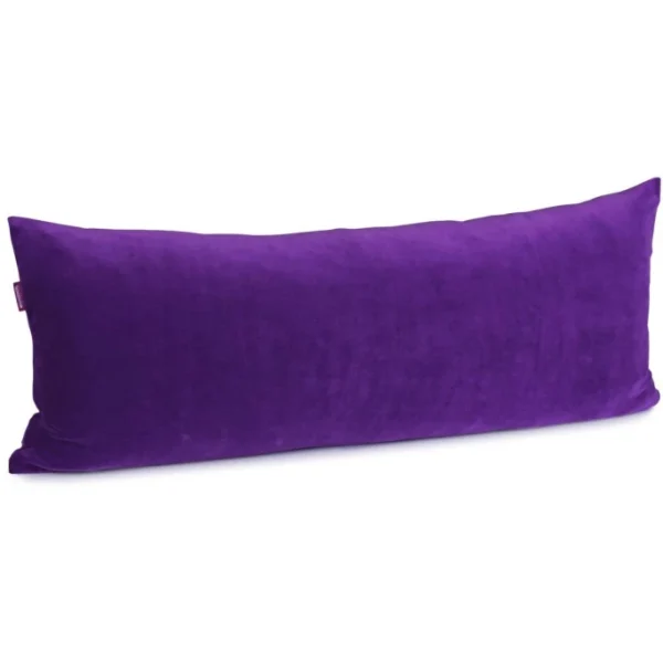 Farbenfreunde TOHUWABOHU Lang-Kissen Aus Nicky-Stoff – Mit Füllun – 40×100 Cm – Ultra Violet 1