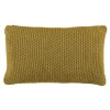 Marc O’Polo Nordic Knit Bio Strick-Kissen Mit Füllung – 30×60 Cm – Oil Yellow 13