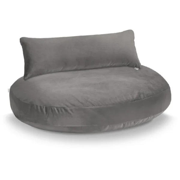 LABONI LUNA OXFORD LOUNGE-KISSEN FÜR HUNDE – 90x65x20 Cm – Grey 1