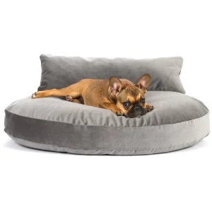 LABONI LUNA OXFORD LOUNGE-KISSEN FÜR HUNDE – 90x65x20 Cm – Grey 13