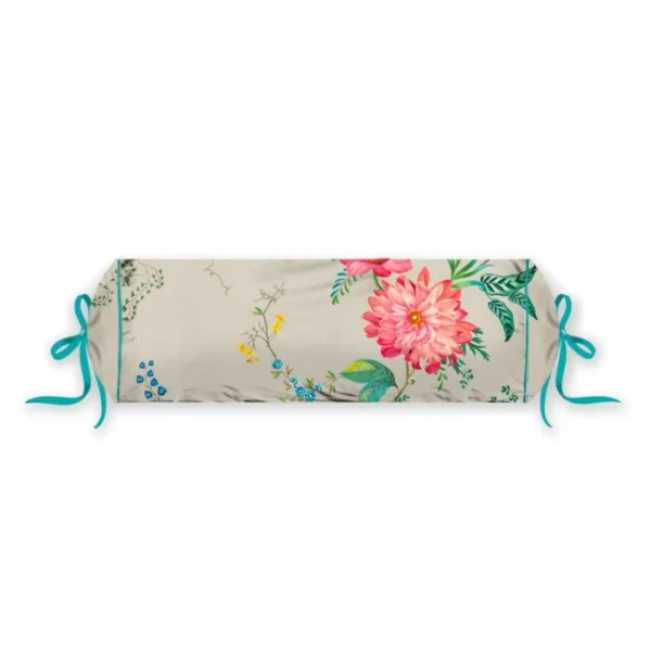 PIP Studio Fleur Grandeur Nackenrolle Mit Füllung – Ø 22 X 70 Cm – Khaki 1