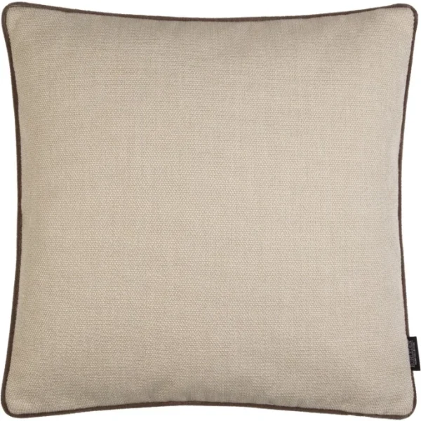 Rohleder Home Collection Essentials Ocean Uni Kissen Mit Füllung – 45×45 Cm – Cream 1