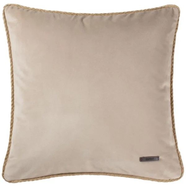 ESPRIT Home Elenor Kissenhülle – 38×38 Cm – Beige 1