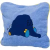 Smithy Blauer Elefant Kissenhülle – 40×40 Cm – Blau 14