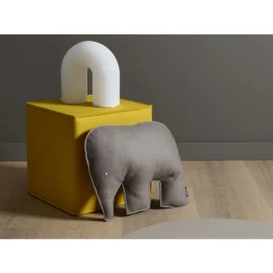 Hey-SIGN ELEFANT Kissen Mit Füllung – 40×30,5×7 Cm – Graphit 10