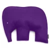 Hey-SIGN ELEFANT Kissen Mit Füllung – 40×30,5×7 Cm – Violett 20