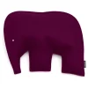 Hey-SIGN ELEFANT Kissen Mit Füllung – 40×30,5×7 Cm – Aubergine 8