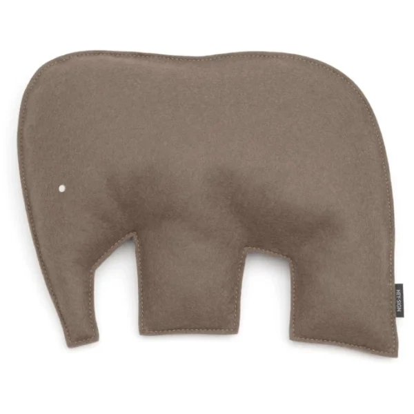 Hey-SIGN ELEFANT Kissen Mit Füllung – 40×30,5×7 Cm – Taupe 1