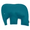 Hey-SIGN ELEFANT Kissen Mit Füllung – 40×30,5×7 Cm – Deep Water 20