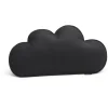 Hey-SIGN WOLKE Kissen Mit Füllung – 47,5x26x7 Cm – Schwarz 14