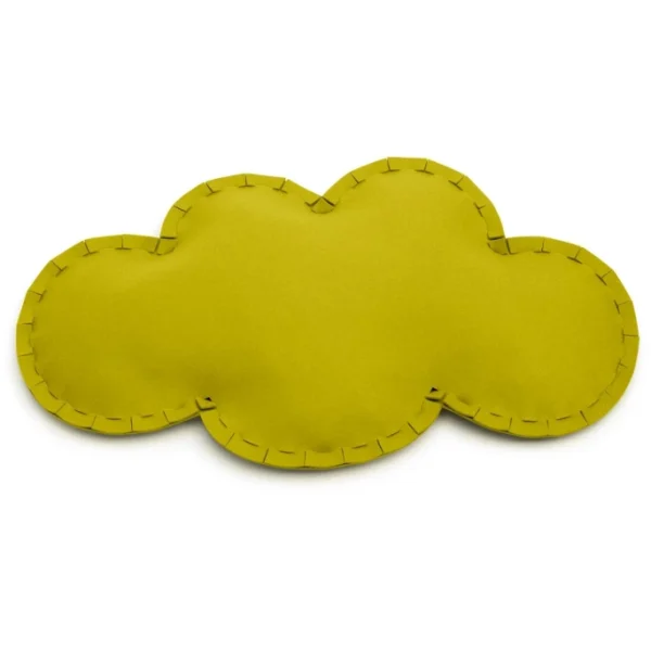 Hey-SIGN WOLKE Bodenkissen Mit Füllung – 95x55x13 Cm – Verde 1