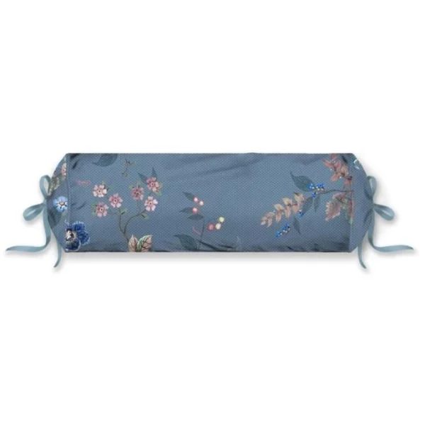 Pip Studio Kawai Flower Nackenrolle Mit Füllung – Ø 22 X 70 Cm – Blau 1