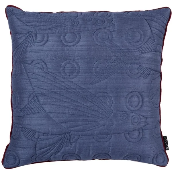 Moooi Flying Coral Fish Kissenhülle – 50×50 Cm – Blau 1