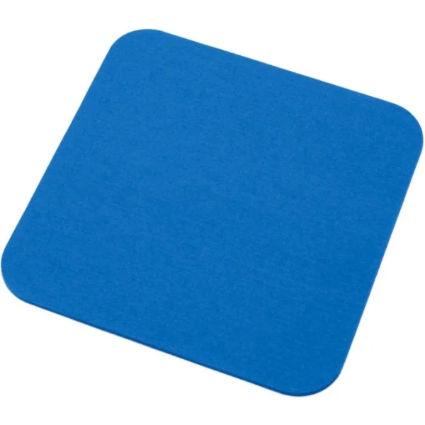 Hey-SIGN Sitzauflage Quadratisch Mit Gerundeten Ecken – 4er Set – 4er Set – Größe 40×40 Cm – Blau 1