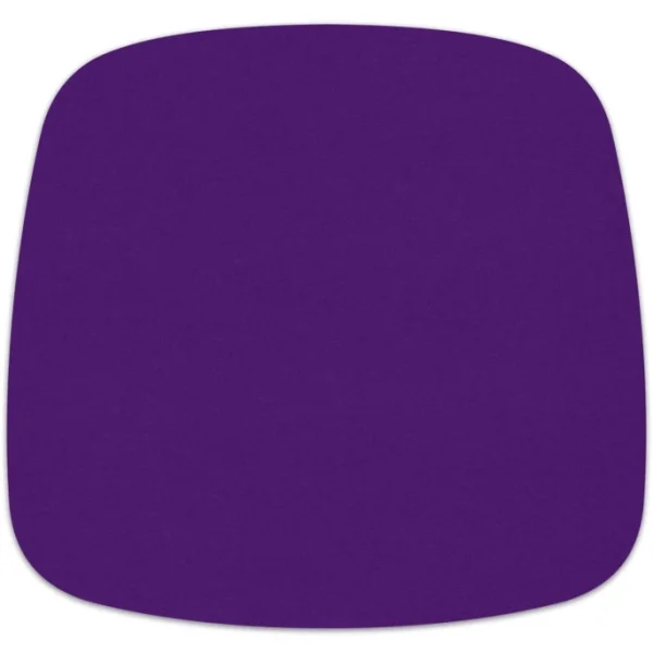 Hey-SIGN EAMES PLASTIC ARMCHAIR Sitzauflage – 4er Set – 4er Set – Größe 37×35 Cm – Violett 1