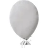 Nordic Coast Company Ballon Dekokissen – 40×25 Cm – Grau 11