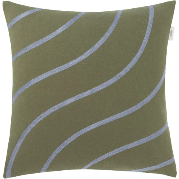 Esprit Home ESPRIT Debby Kissenhülle – 38×38 Cm – Green 1